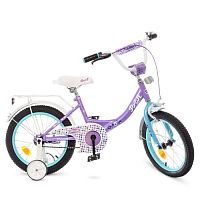 Детский двухколесный велосипед Profi Princess 16" (Y1615) с дополнительными колесами