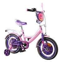 Двухколесный велосипед TILLY Donut 14" (T-214214 pink + purple)