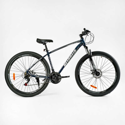 Велосипед Спортивный Corso «ATLANTIS» 29" дюймов LT-29115 (1) рама алюминиевая 18", оборудование Shimano 21 скорость, собран на 75%