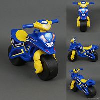 Мотоцикл-толокар Фламинго Полиция (0138/570) Синий