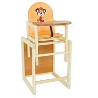 Детский стульчик для кормления Мася (48014) Оранжевый
