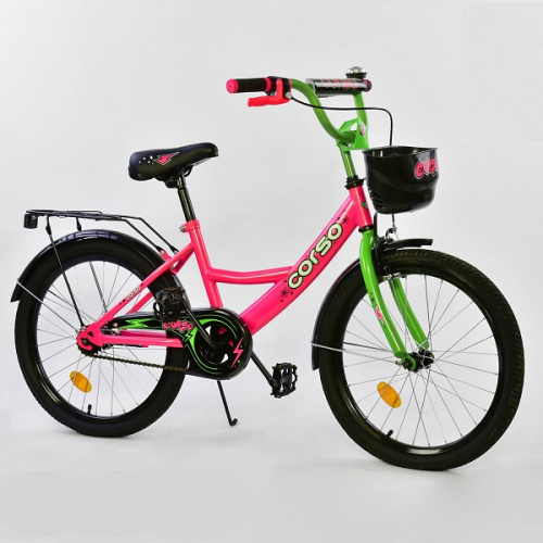 Двухколесный велосипед Corso 20" (G-20397) с мягким сиденьем