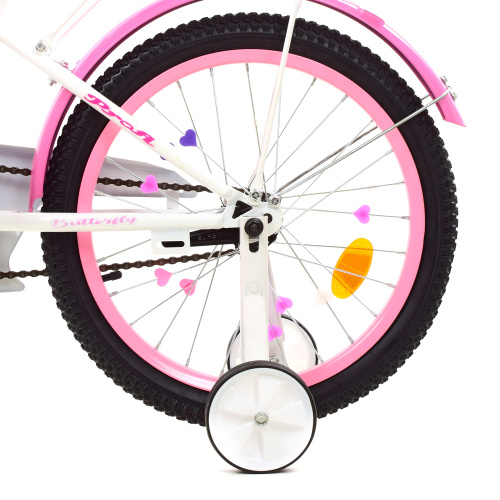 Детский двухколесный велосипед Profi Bloom 18" (Y1825) с дополнительными колесами фото 5