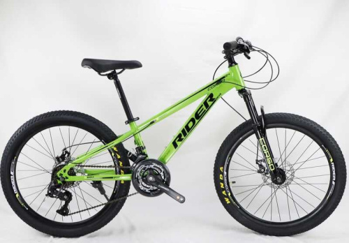 Велосипед Спортивный Corso 24" дюйма «RIDER» RD-24712 (1) рама стальная 11’’, оборудование LTWOO A2, 21 скорость, собранный на 75%