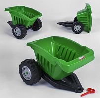 Прицеп для педального трактора Pilsan (07-317) Зеленый
