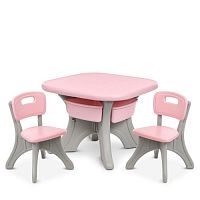 Столик Bambi (NEW TABLE-8) c двумя стульчиками