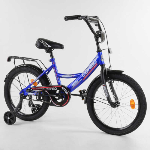 Двухколесный велосипед Corso 18" (CL-18106) Синий