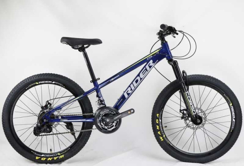 Велосипед Спортивный Corso 24" дюйма «RIDER» RD-24820 (1) рама стальная 11’’, оборудование LTWOO A2, 21 скорость, собранный на 75%