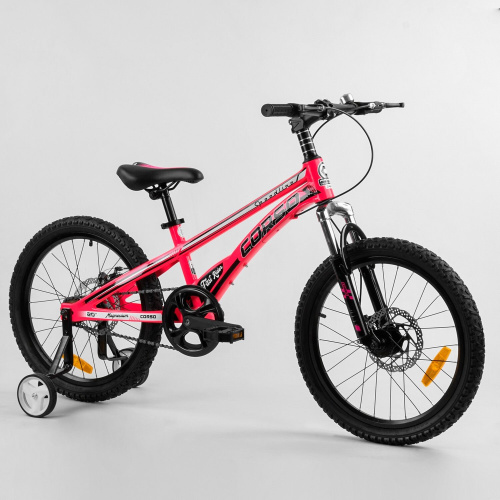 Детский магниевый велосипед 20`` Corso Speedline (MG-90363) с магниевой рамой фото 2