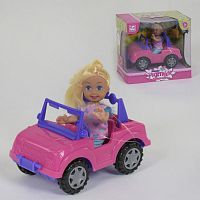 Кукла с машинкой (К 899-102)