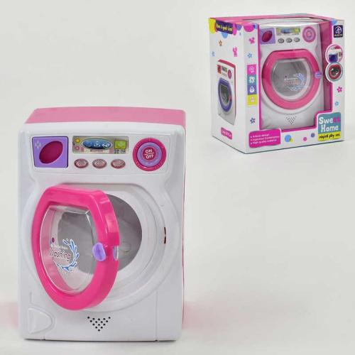 Детская игрушечная стиральная машина (677) со свето-звуковыми эффектами