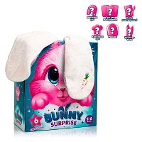 Игра настольная "Bunny surprise" maxi VT 8080-10 (9) "Vladi Toys", магнитная игра, пазл, набор для творчества, настольная игра, лизун, рюкзак, в коробке