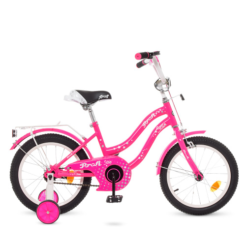 Детский двухколесный велосипед Profi Star 16" (Y1692) с дополнительными колесами фото 2