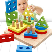 Деревянные игрушки — ассортимент и польза для развития ребенка