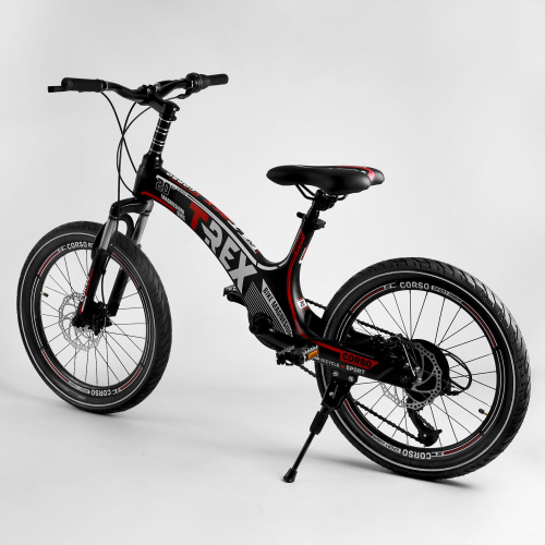 Детский спортивный велосипед CORSO «T-REX» 20’’ (64899), собран на 75% фото 2