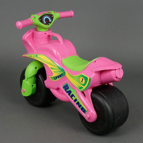 Мотоцикл-толокар Фламинго Спорт (0138/30) Розовый фото 5