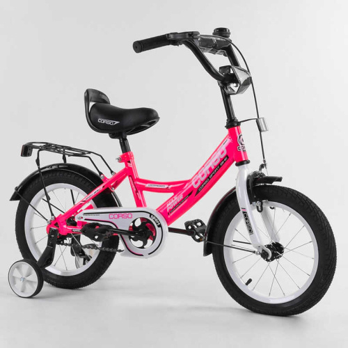 Двухколесный велосипед Corso 14" (CL-14461) Розовый