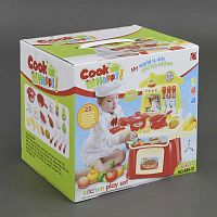 Кухня детская на 23 предмета со свето-звуковыми эффектами Cook Happy (889-31)