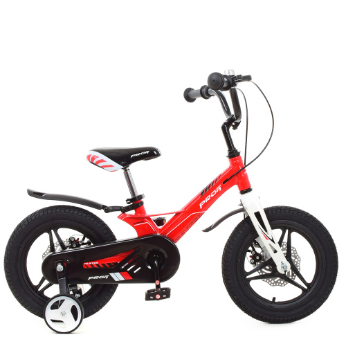 Детский двухколесный велосипед Profi Hunter 14" (LMG14233) с дополнительными колесами фото 5