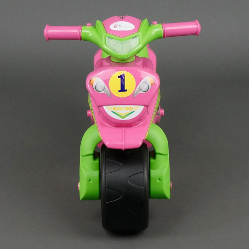 Мотоцикл-толокар Фламинго Спорт (0138/30) Розовый фото 3