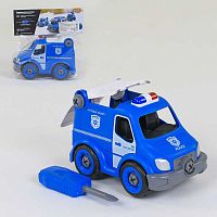 Машина-конструктор Play Smart Полиция (1357) 21 деталь