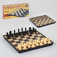 Шахматы 3в1 (93308) магнитные