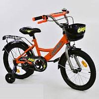 Двухколесный велосипед Corso 16" (G-16002) с дополнительными колесами