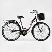 Велосипед городской Corso "FORTUNA" 28" (FR-28408) фиолетовый