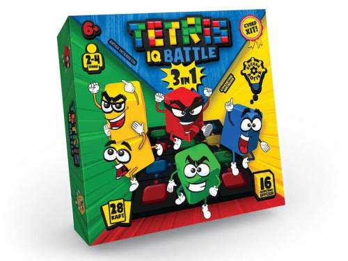 Настольная развлекательная игра Tetris IQ battle 3in1 (G-TIB-02 U)