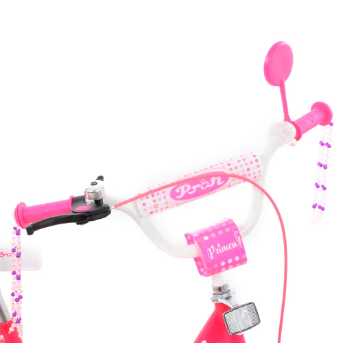 Двухколесный велосипед Profi Princess 16" (Y1613-1) Розовый фото 3