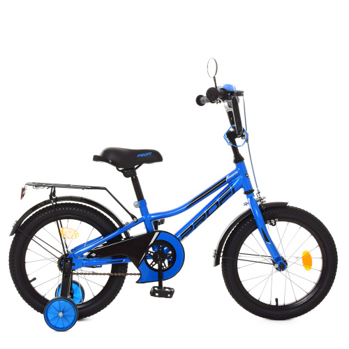 Двухколесный велосипед Profi Prime 16" (Y16223) Синий фото 2