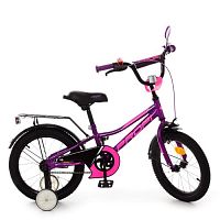 Двухколесный велосипед Profi Prime 16" (Y16227) Фиолетовый