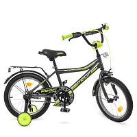 Детский двухколесный велосипед Profi Top Grade 16" (Y16108) с дополнительными колесами