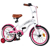 Велосипед двоколісний дитячий Tilly CRUISER 16" (T-21632 white+crimson)