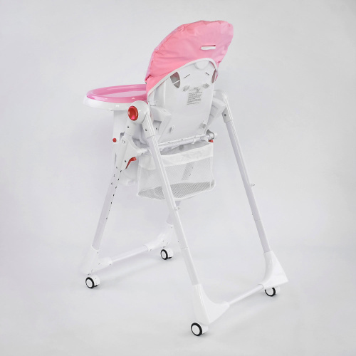Детский стульчик для кормления JOY ПОНИ (К-73480) Розовый фото 4