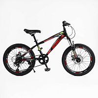 Велосипед Спортивный Corso «SPIRIT» 20" дюймов ST-20316 рама стальная 12", 7 скоростей Shimano